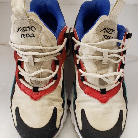 Air 7c react Nike runners 5.5y youth size 5 1/2 shoes used still good shape - Picture 3 of 12